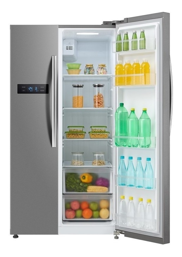 HELADERA PHILCO PHSB530XT SBS INOX CON DISPLAY
