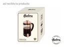CAFETERA HUDSON FR05 VIDRIO Y ACERO INOX 800 ML