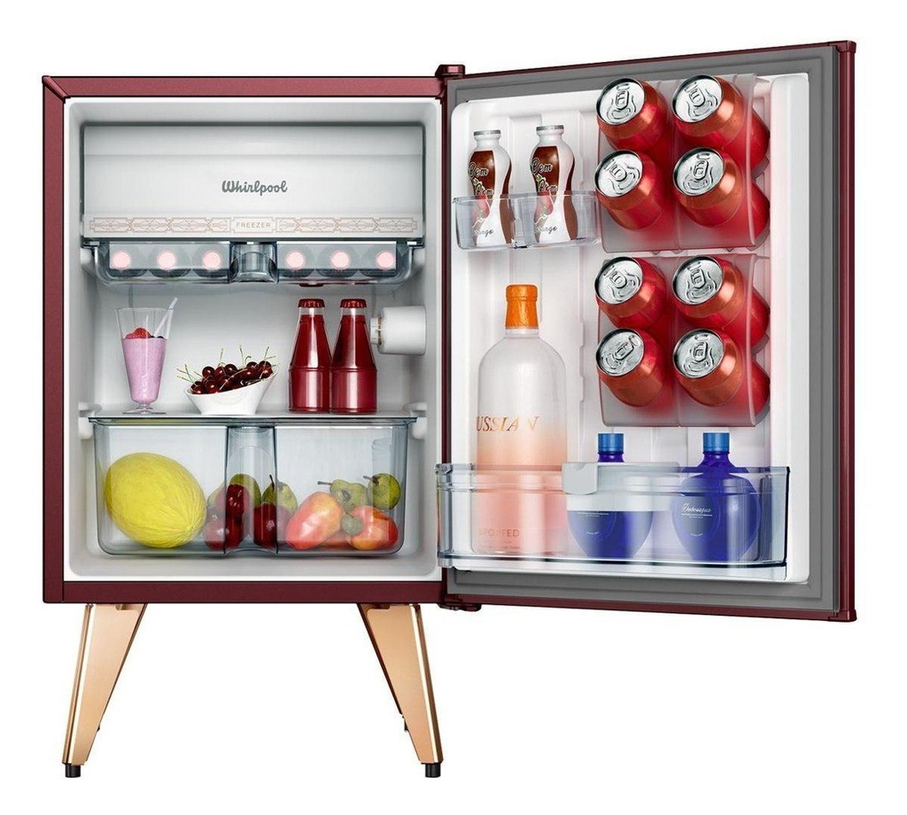 HELADERA WHIRLPOOL WRA09R4 76L VINO