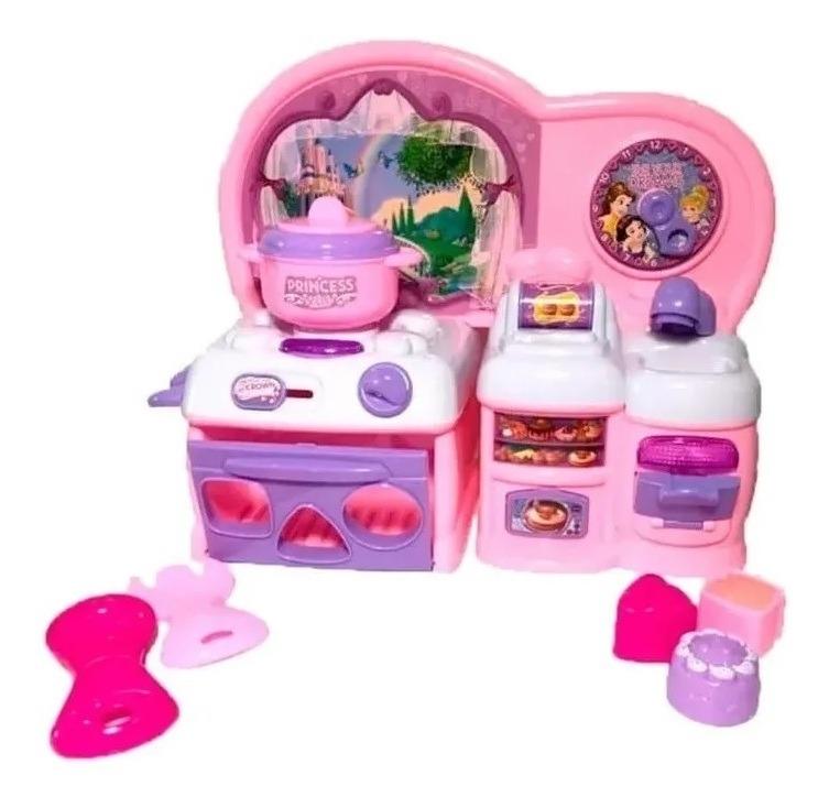 COCINA MULTIFUNCION PRINCESAS DITOYS 2119