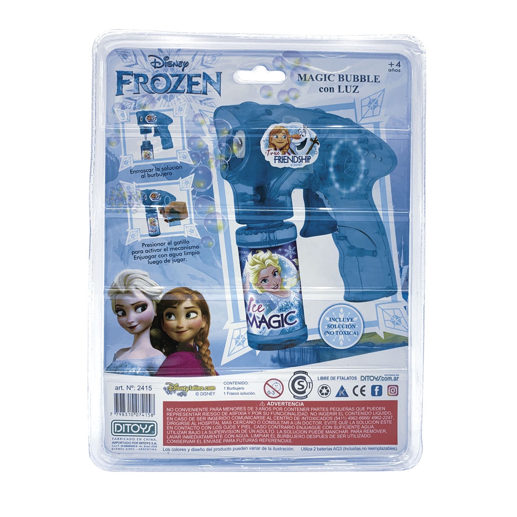 BURBUJERO DITOYS 2415 FROZEN