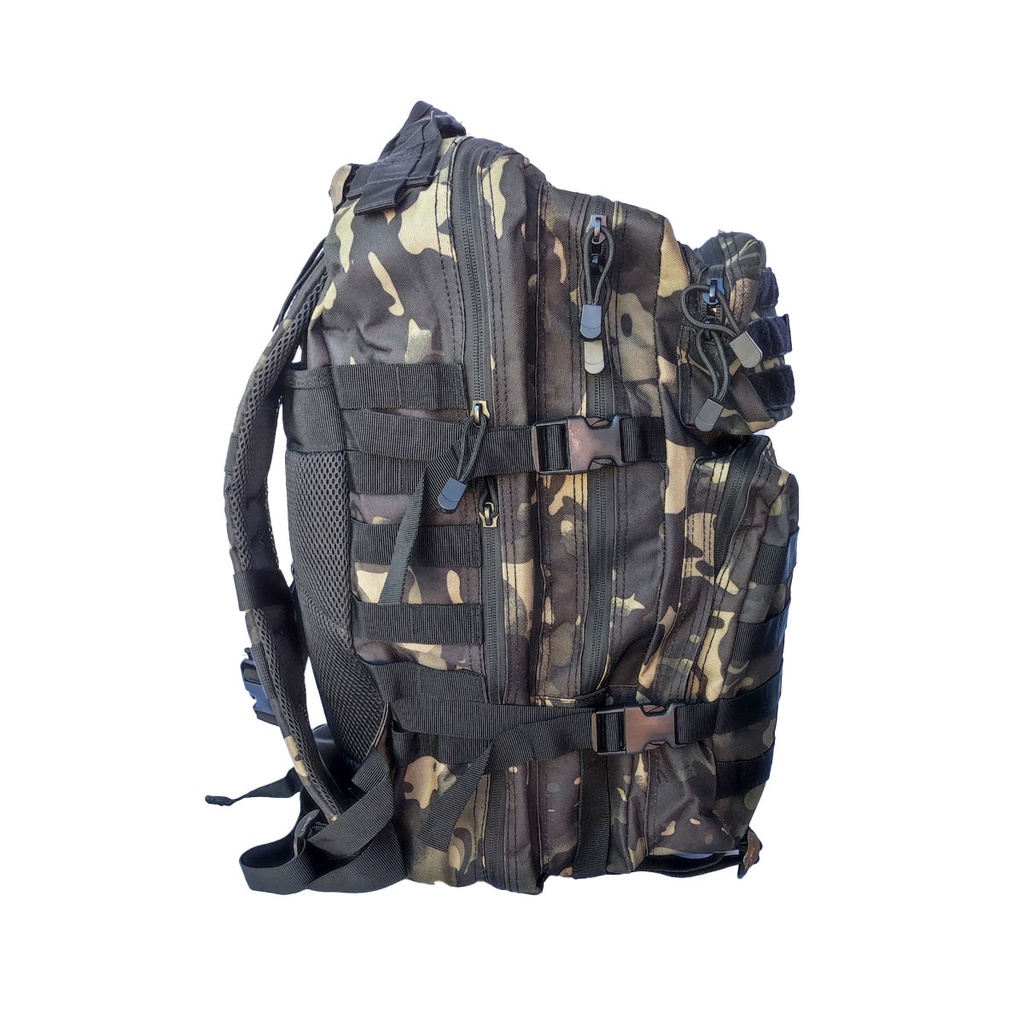 MOCHILA TACTICA CAMPING KUSHIRO MTC02 CAMUFLADO