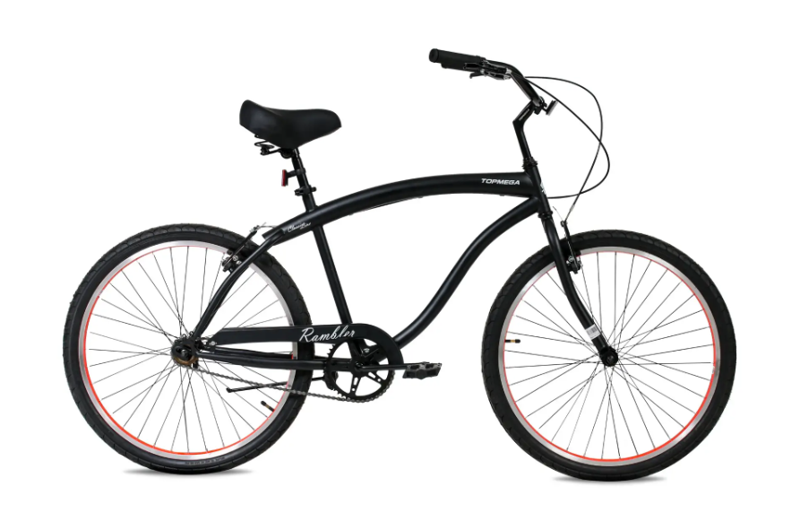 BICICLETA TOP MEGA RAMBLER R26 1V NEGRA