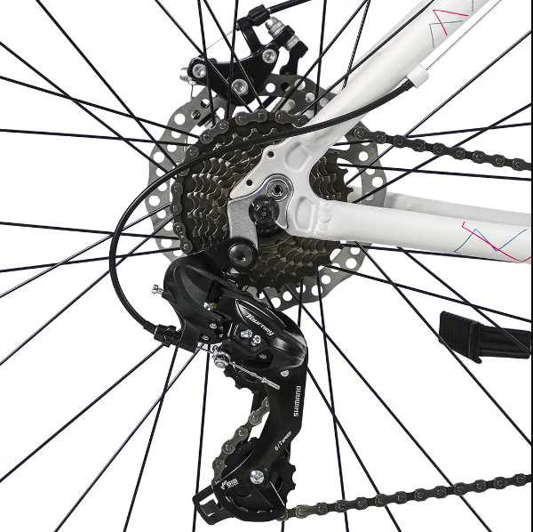 BICICLETA  TOP MEGA SUNSHINE R29 21V L BCO CEL ROS 1007581
