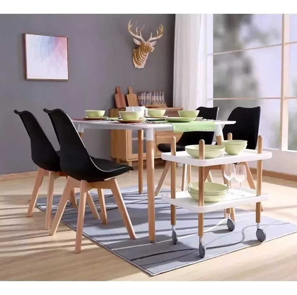 Silla Tulip Vonne Min012 Negra