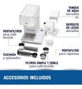 CAFETERA ESPRESSO OSTER BVSTEM6801W BLANCA