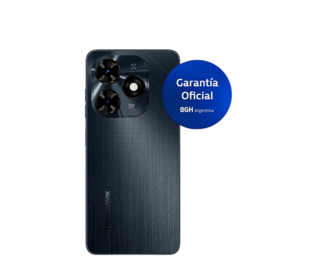 CELULAR TECNO BG7 SPARK 20C 128/4 GB NEGRO
