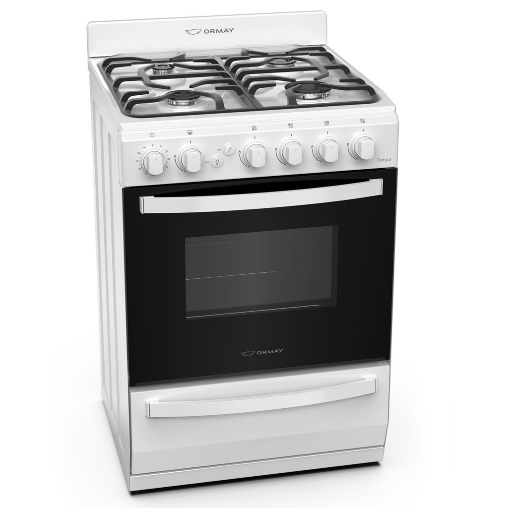 COCINA ORMAY TEMPO MULTIGAS BLANCA