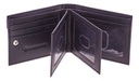 BILLETERA HOMBRE UNICROSS 62.B1100 DE CUERO NEGRO