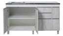 BAJO MESADA RICCHEZZE SORRENTO 1.40 CASCINA GRIS 35704765