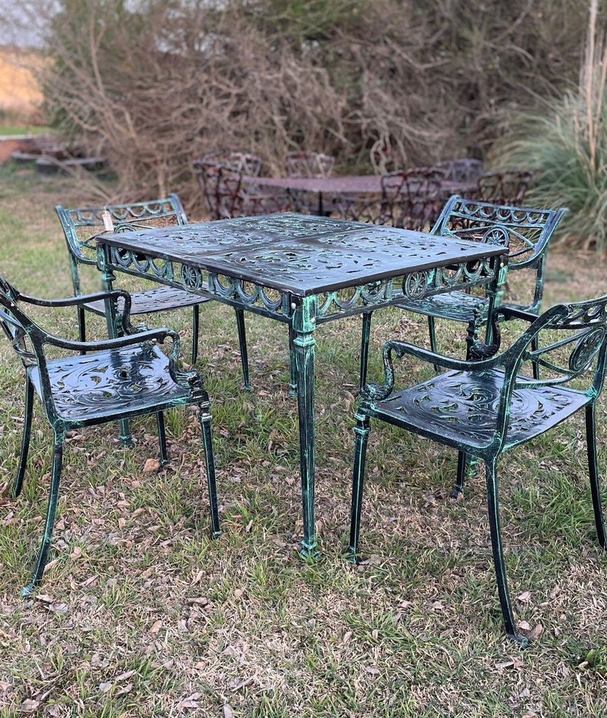 JUEGO DE JARDIN SUTRA X4 SILLONES VERDE
