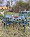 Juego De Jardin Chateaux X 6 Sillones Verde