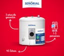 Termotanque Eléctrico Señorial Zafiro Tesz-40 Blanco 40l
