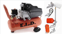 COMPRESOR KALYDON 50 L 2,5HP CON KIT AIRE KLDCO50K