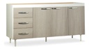 BAJO MESADA MUEBLES MAXIMO 72265 160 GRIS/BLANCA
