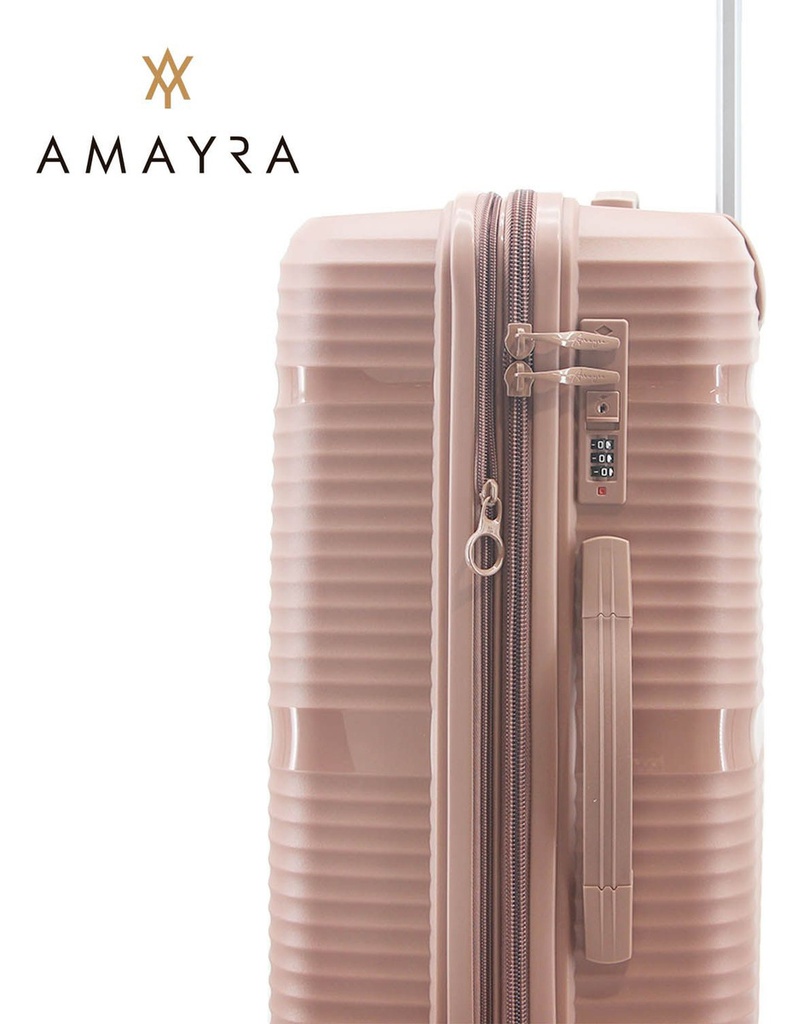 VALIJA AMAYRA 67 8004J 24" PP NUDE