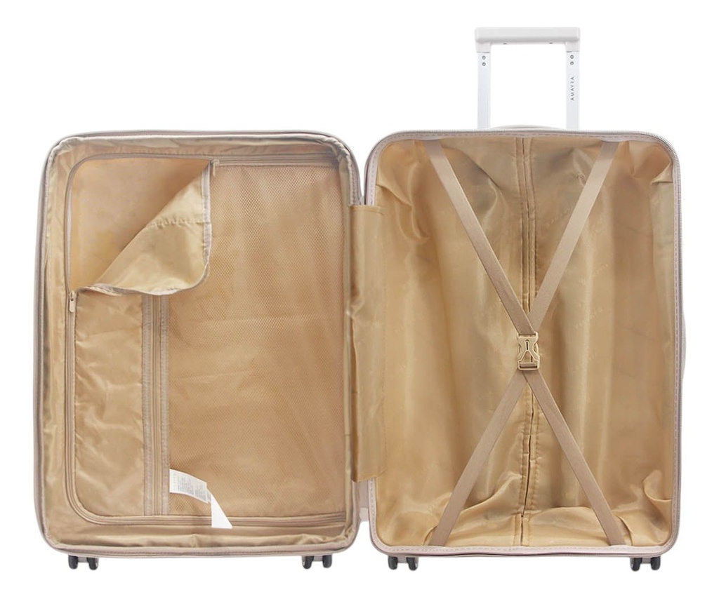 VALIJA AMAYRA 67 8004U 20" PP CAMEL