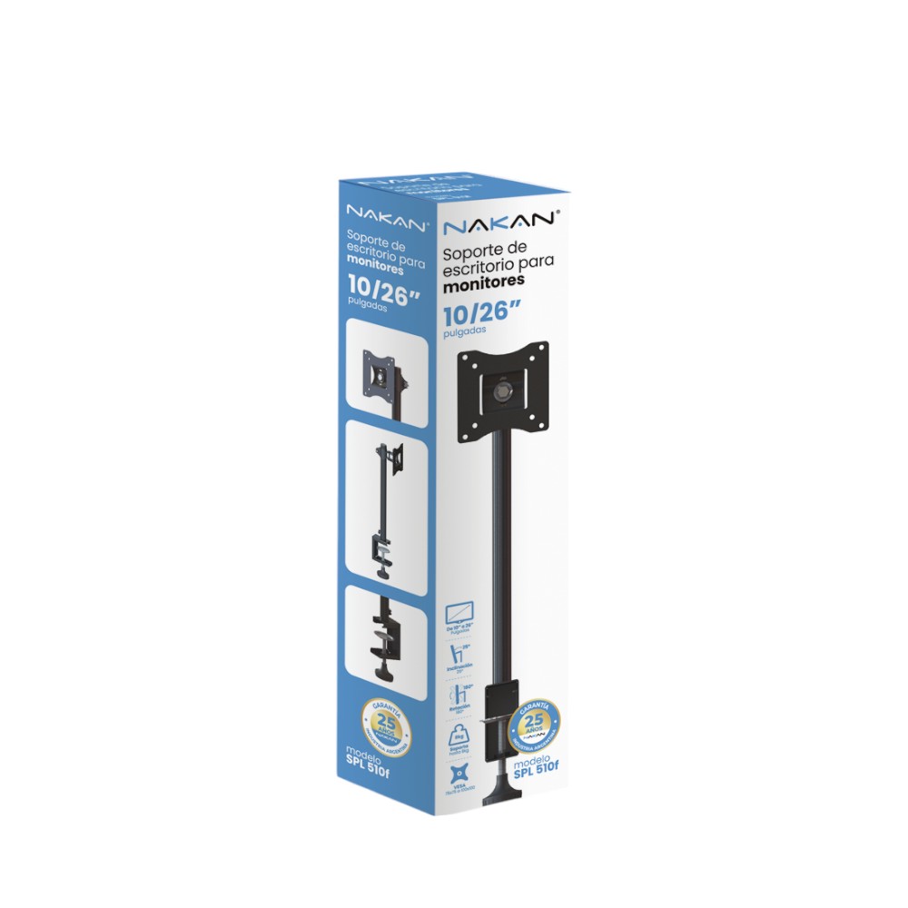SOPORTE TV NAKAN SPL 510f  DE ESCRITORIO