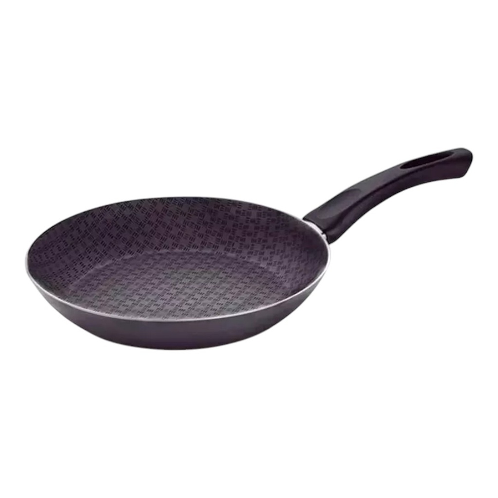 BATERIA DE COCINA TRAMONTINA 20599/390 MILAN=PARIS 6 PZ DE ALUMINIO C/ANTIAD. NEGRA