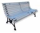 BANCO DE PLAZA DE 14 TABLAS POR 1.50 MTS 04-0100