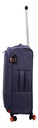 Valija Elf 3590 20  Azul 4 Ruedas Dobles