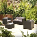 Set Mueble Diva Confort Shaf Ber55000 1 Sofa+2 Silla+1 Mesa