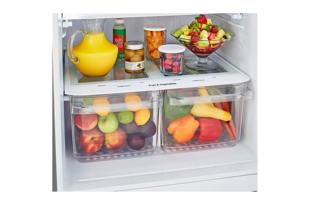 HELADERA LG GT57BPSX C/FREEZER SUP. 553 LT INVERTER AC. INOX.