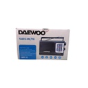 RADIO DAEWOO DMR113 DUAL AM/FM CON ANTENA