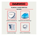 Plancha Vaporizador Vertical Daewoo Dgs5030  1200w  Blanca