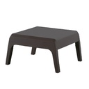 SET MUEBLE MIAMI TETE A TETE SHAF BER55450 GRAFITO (2 SILLAS + 1 MESA)