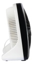 Ventilador Turbo Indelplas Iv D12  Negro 3 Velocidades