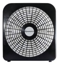 Ventilador Turbo Indelplas Iv D12  Negro 3 Velocidades