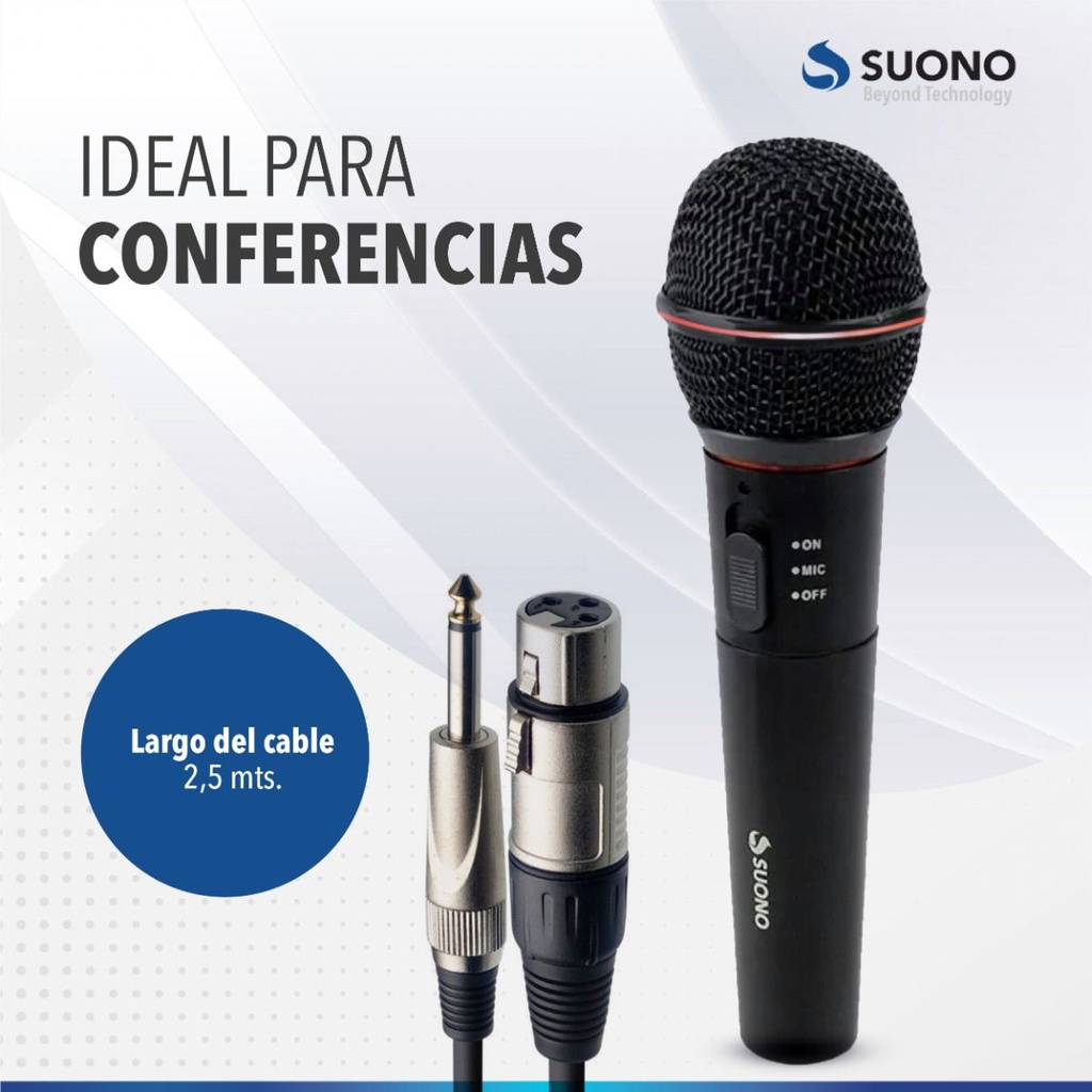 MICROFONO SUONO AYV0037 INALAMBRICO PROFESIONAL