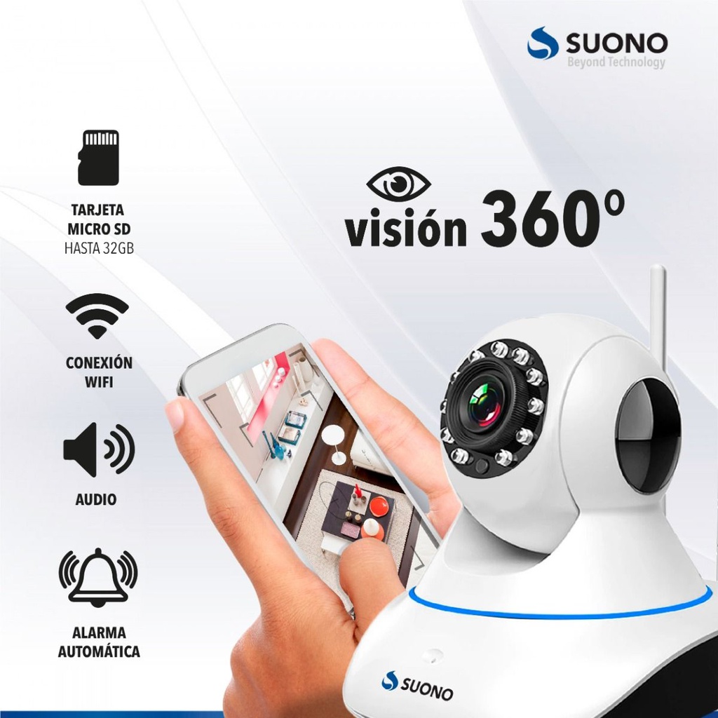CAMARA IP SUONO AYV0049 2 ANTENAS