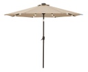 Sombrilla Solar Kushiro Ssk-4l Con Luz Interna