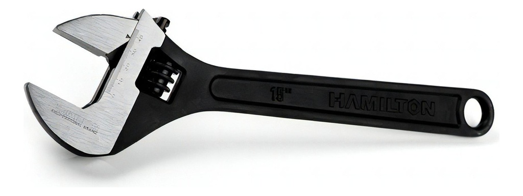 Llave Francesa Ajustable 375 Mm 15 Pulgadas Hamilton Laf150