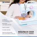 Maquina De Coser Multifuncional Suono Sm-505l  Blanco