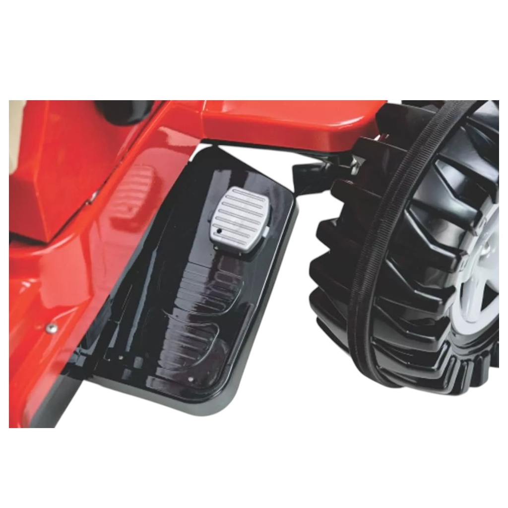 TRACTOR 12V BIEMME N°338 BIG MASSEY FERGUSON C/REMOLQUE