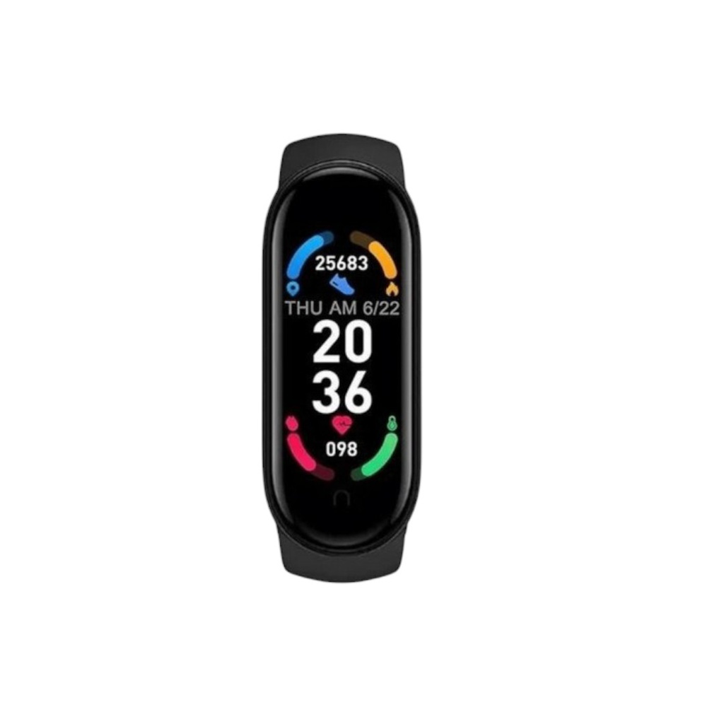 RELOJ SMART BAND 6 M6 BLUETOOTH BLANCO