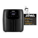 FREIDORA DE AIRE ATMA FR60ARBP 6.5L NEGRA