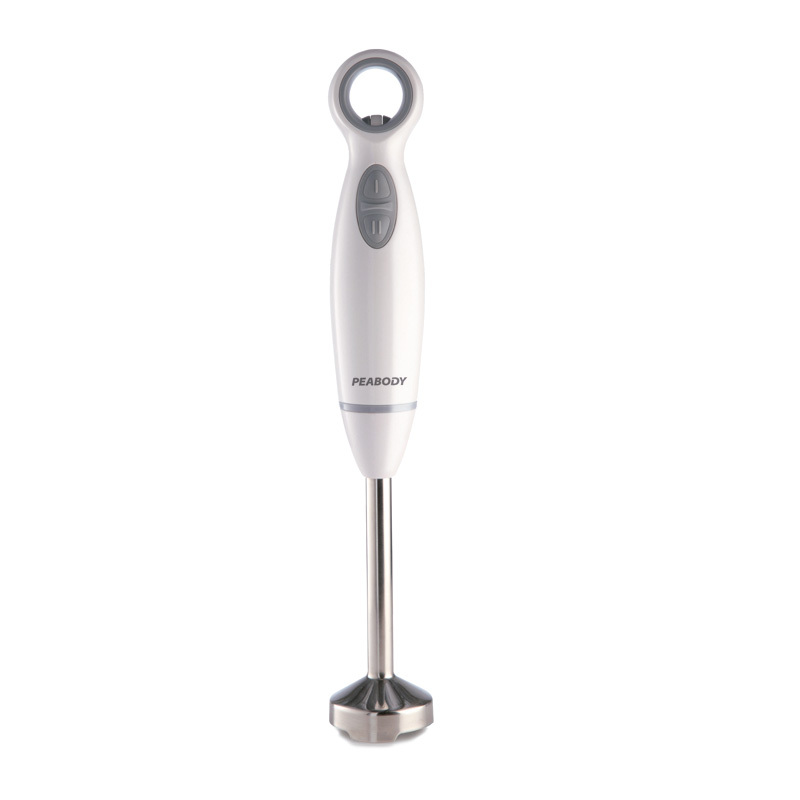 LICUADORA DE MANO PEABODY PE-LMA323B C/ACC. PICADOR 600 W BLANCA