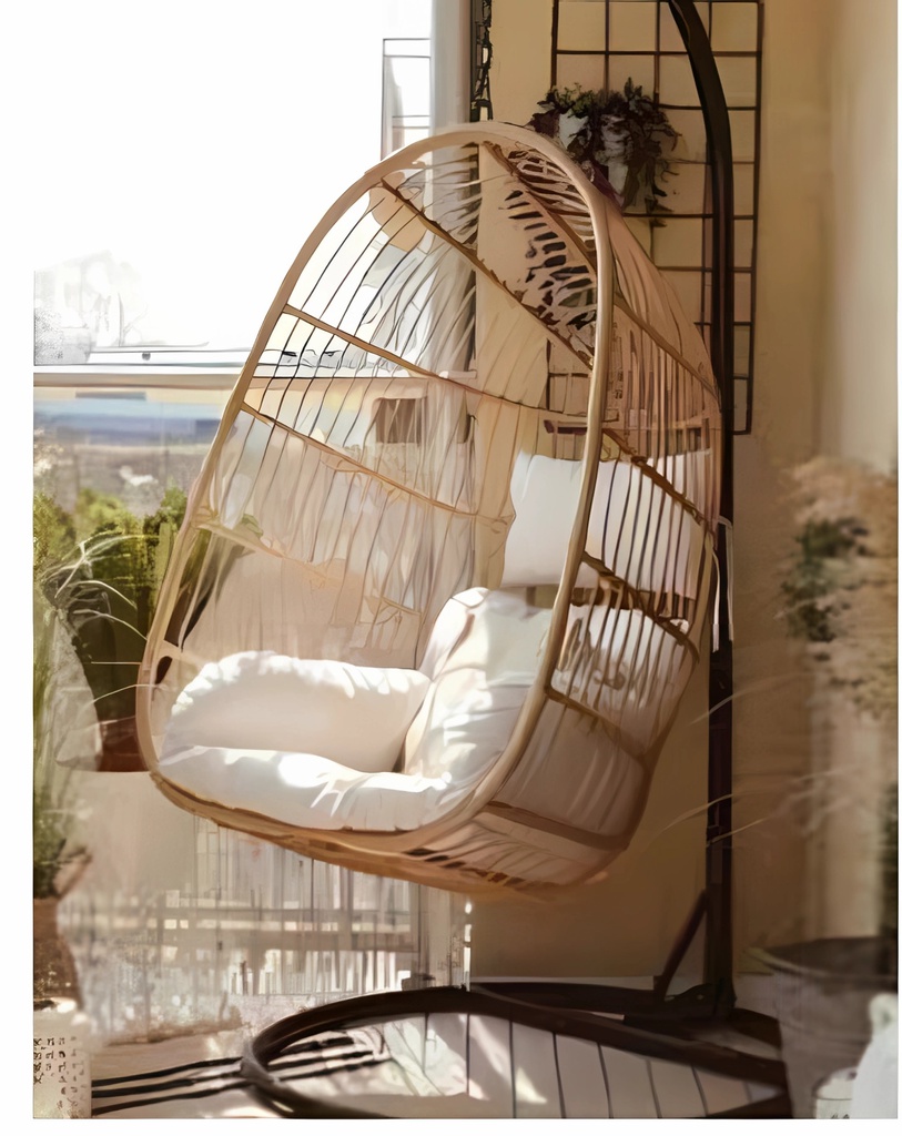 HAMACA VALENCIA TRIBECA S90/BE CON BASE BEIGE