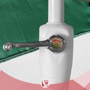 Sombrilla Laury Gb220 2,2 Mt Caño Acero Poliéster Verde