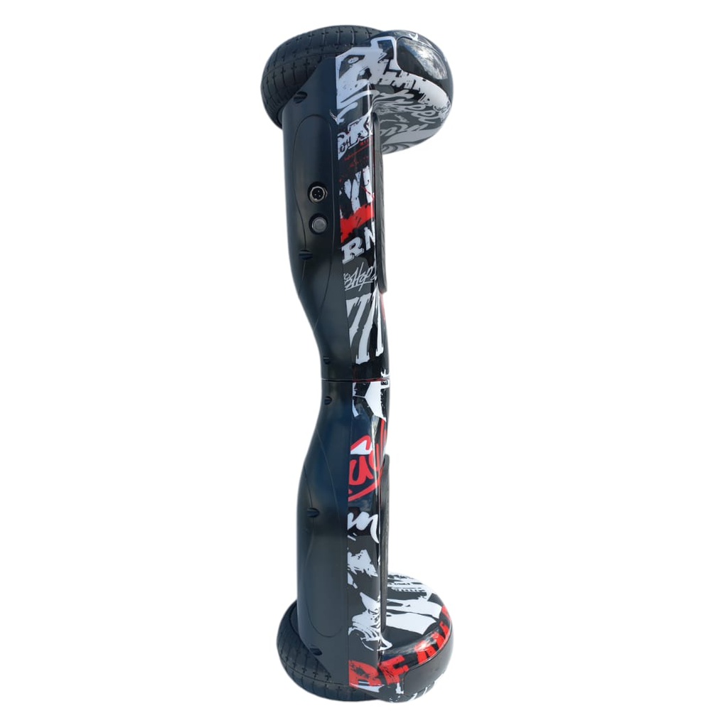 SKATE HOVERBOARD QY-BW- PIRATA NEGRO RUEDA 6,5