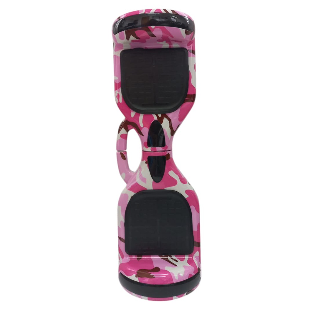 SKATE HOVERBOARD QY-BW- ROSA CAMUFLADO RUEDA 6,5