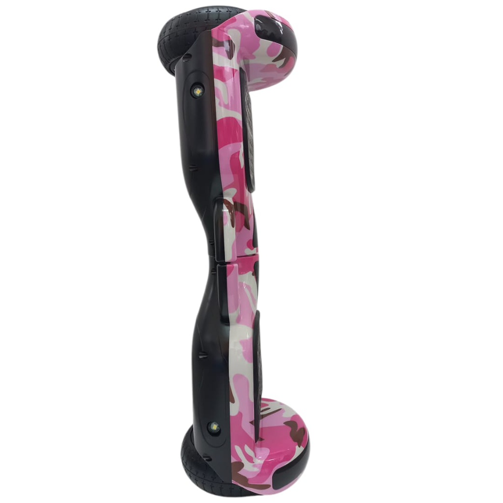 SKATE HOVERBOARD QY-BW- ROSA CAMUFLADO RUEDA 6,5