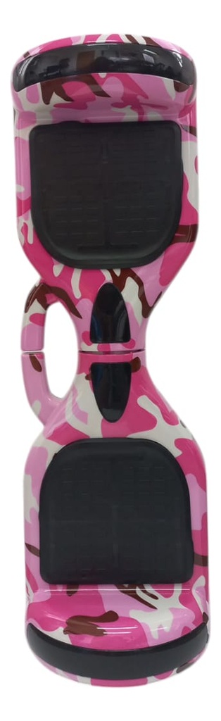 Skate Hoverboard Qy-bw- Rosa Camuflado Rueda 6,5
