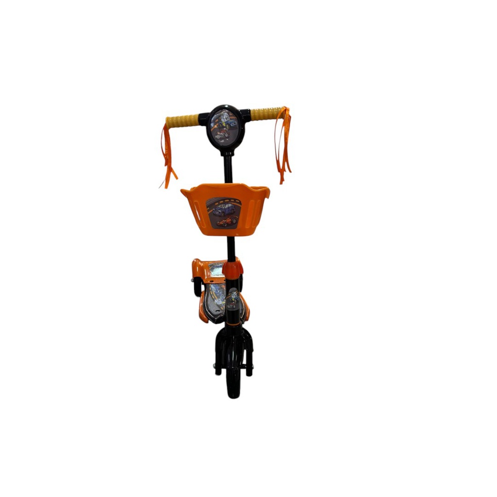 MONOPATIN INFANTIL ALUMINIO CON 3 RUEDAS NARANJA 5003A