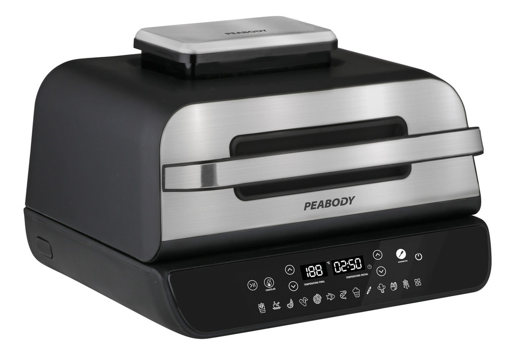 Freidora Sin Aceite Con Grill Peabody Afg03n 7litros