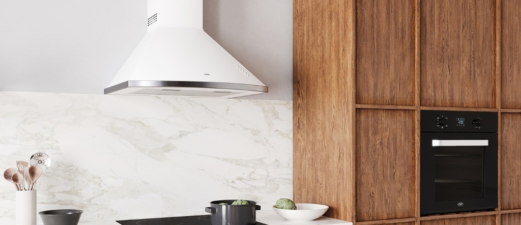 Campana Extractor Cocina Tst Linea Lanin 60 Cm  Blanco